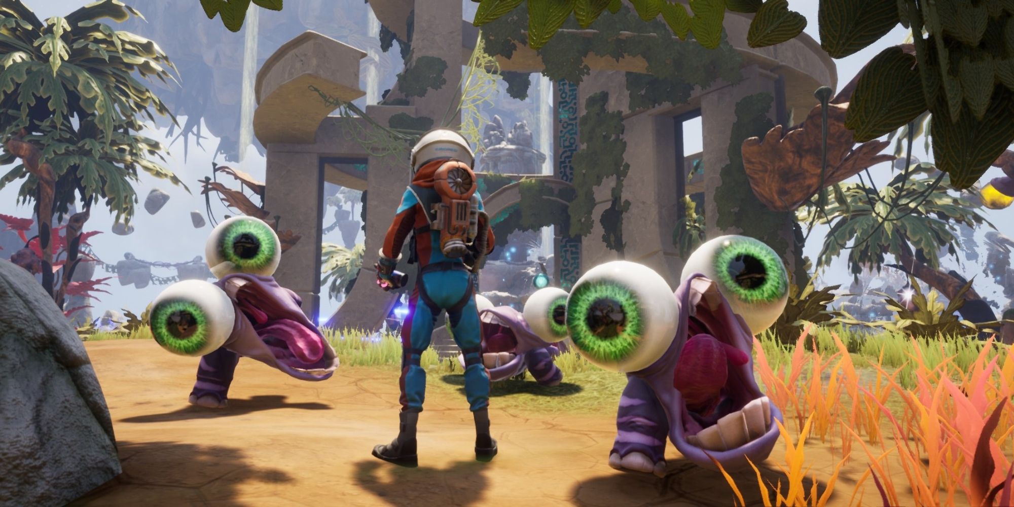 Revenge of the Savage Planet Developers Talk Creating New Adorably Bizarre Critters