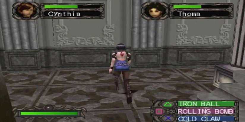 The player walking in Kagero: Deception 2