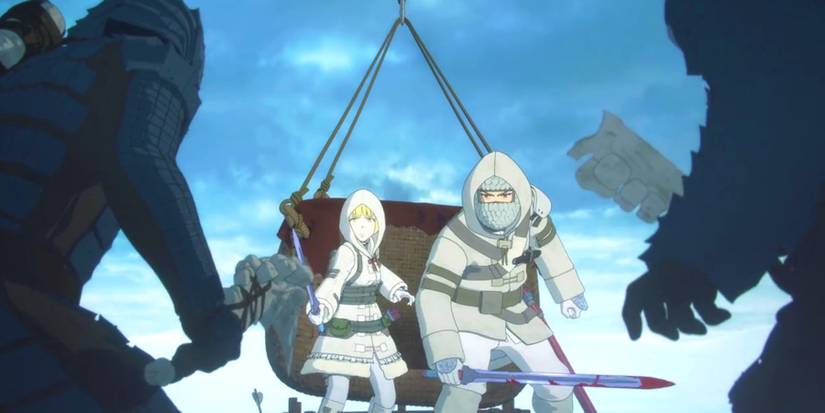 Kaina of the Great Snow Sea Ep 01 Ririha Fighting