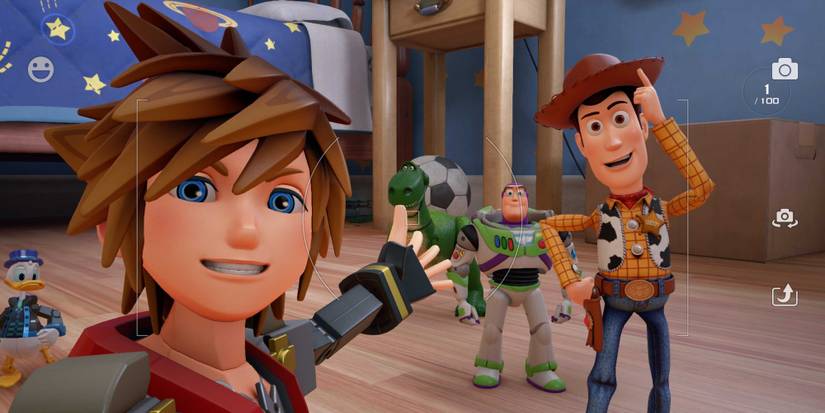 Kingdom Hearts 3 Woody and Buzz
