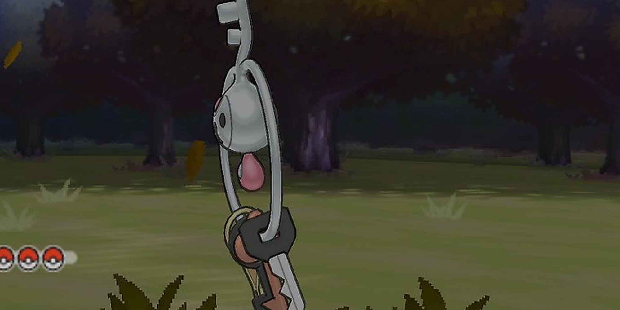 A wild Klefki in Pokemon