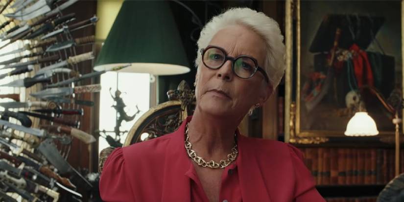 Jamie Lee Curtis as Linda Drysdale in Knives Out