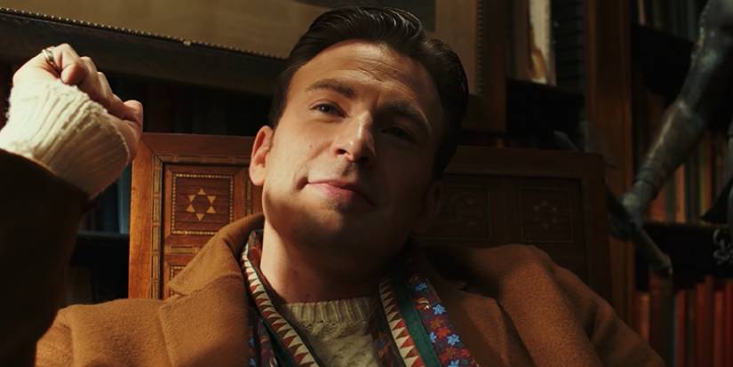 Chris Evans as Hugh Drysdale in Knives Out