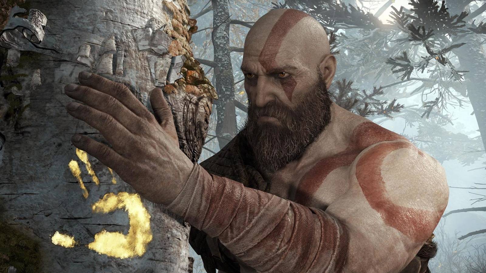 Kratos in God of War