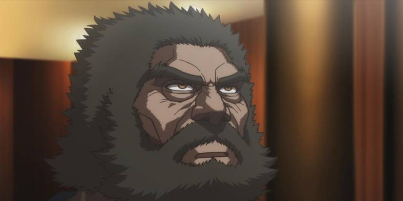 Kuroki Gensai with a serious look