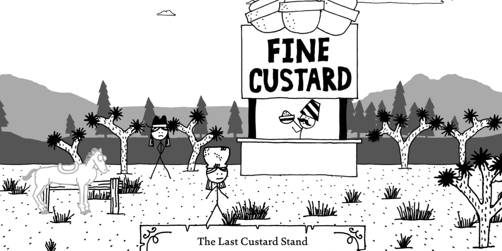Last Custard Stand west of loathing