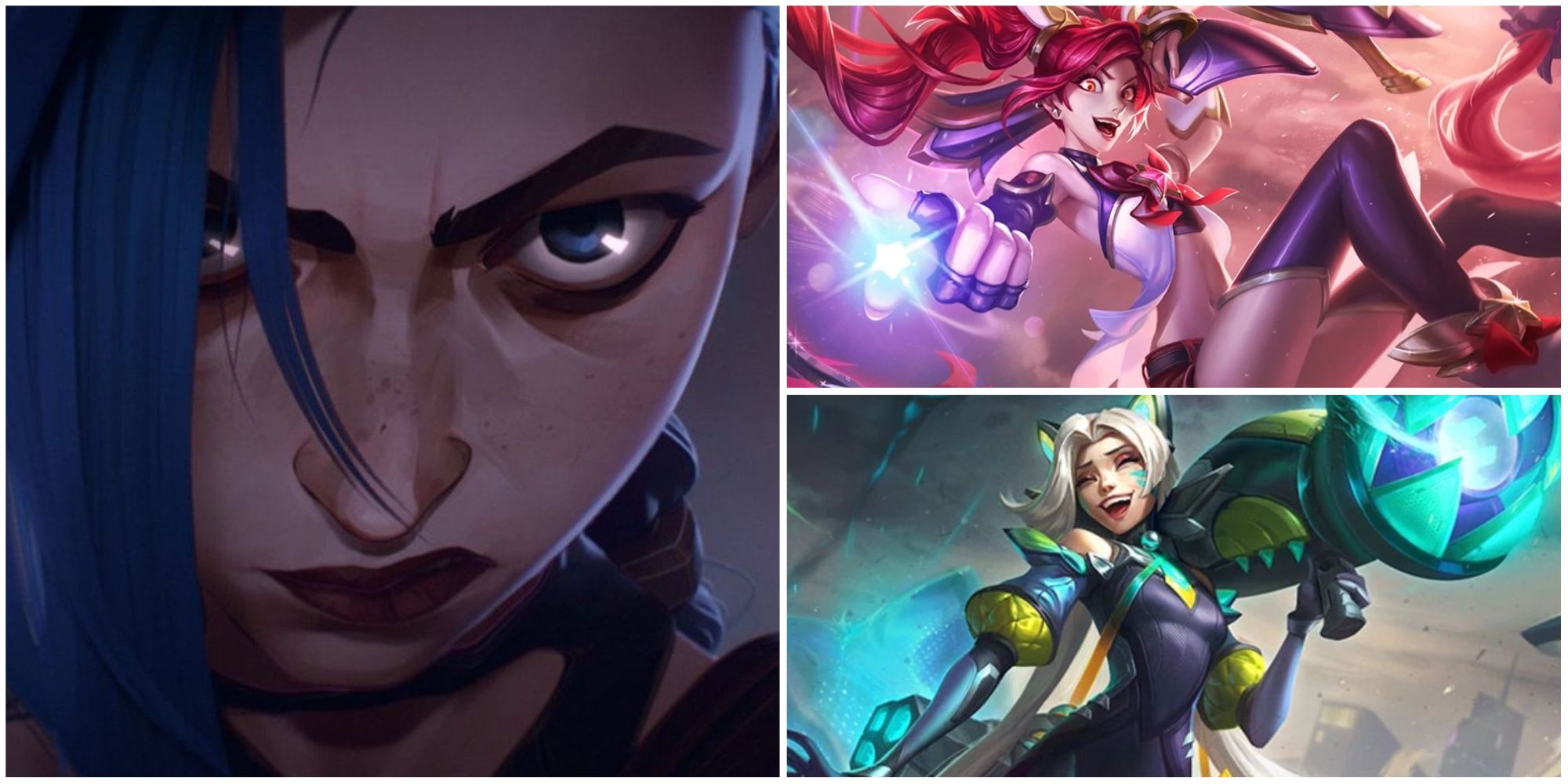 League of Legends Tips For Playing As Jinx, Arcane, Star Guardian and Battle Cat