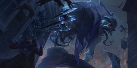 League of Legends Union Jack Fiddlesticks Splash Art