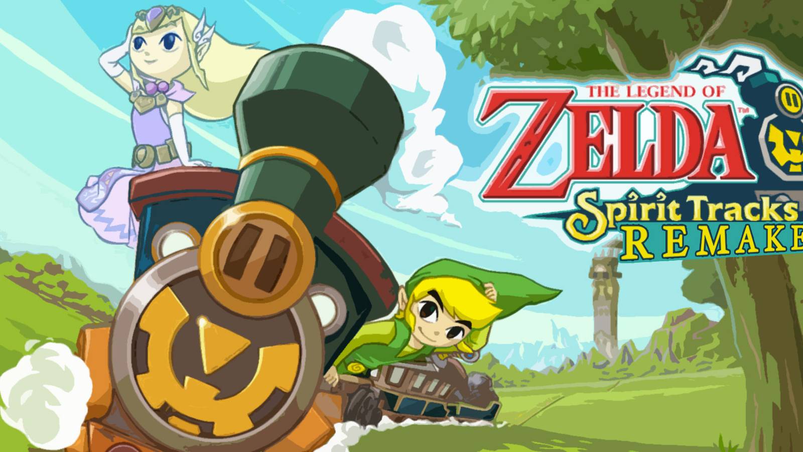Legend of Zelda Spirit Tracks Remake