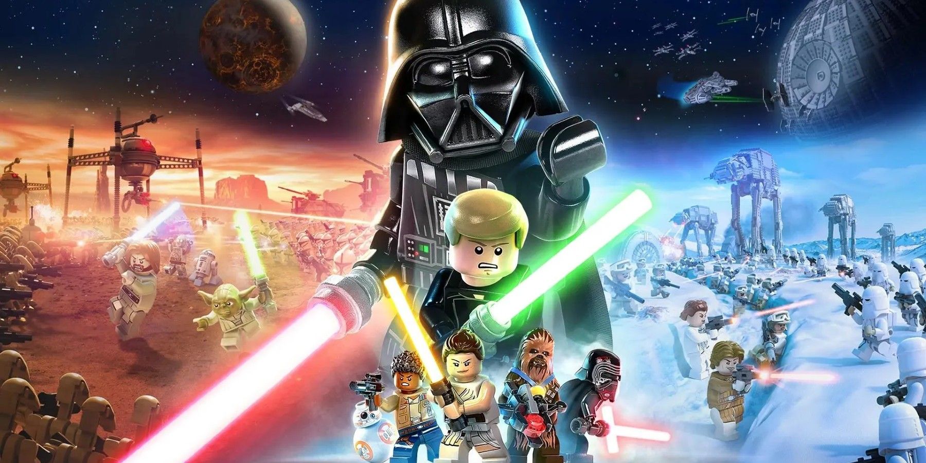 LEGO Star Wars Skywalker Saga cover without text