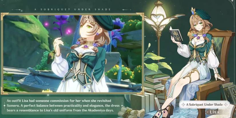 lisa new skin in genshin impact