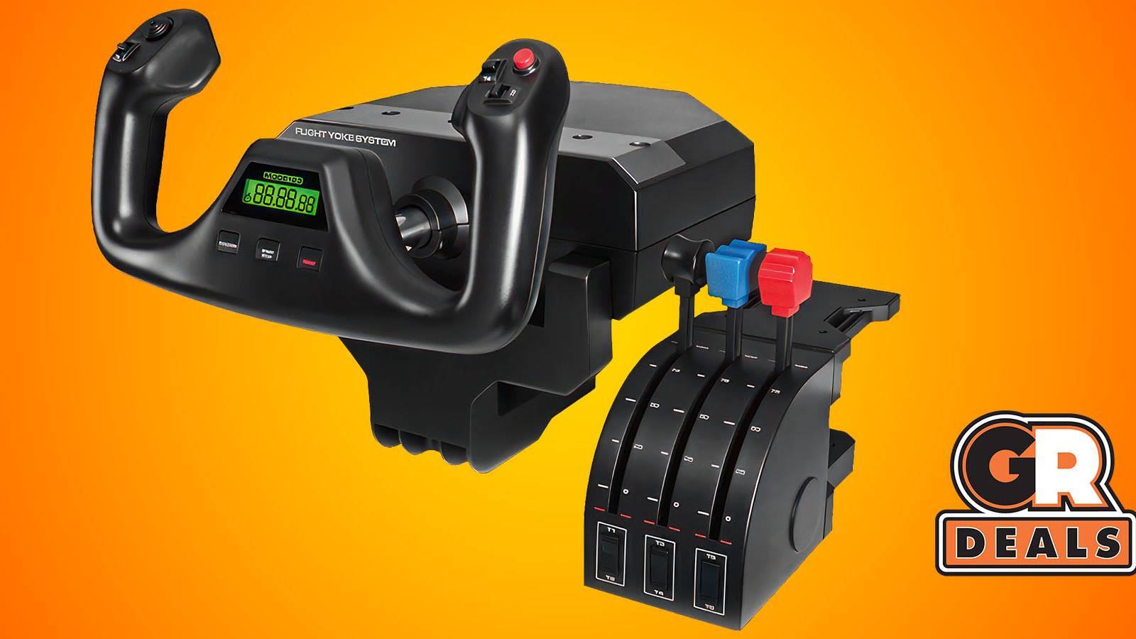 Get a $50 Discount on the Logitech G PRO Flight Yoke System Game Controller