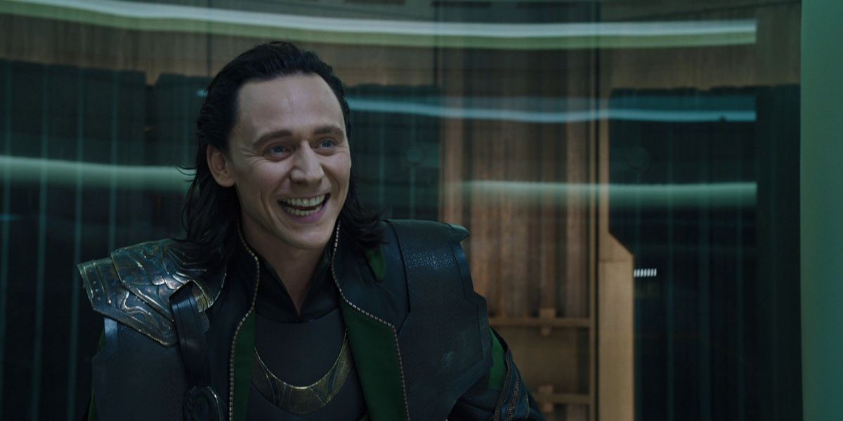 Loki-God of Mischeif laughing in Thor Ragnarok