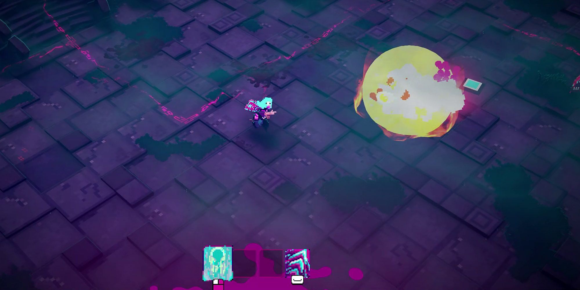Lone Ruin - Using Fireball Spell In-Game