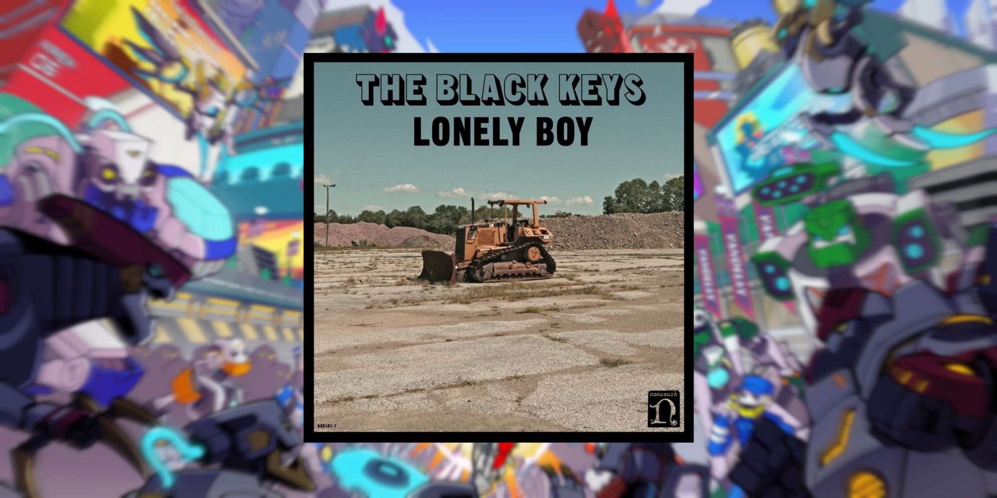 The album cover for Lonely boy