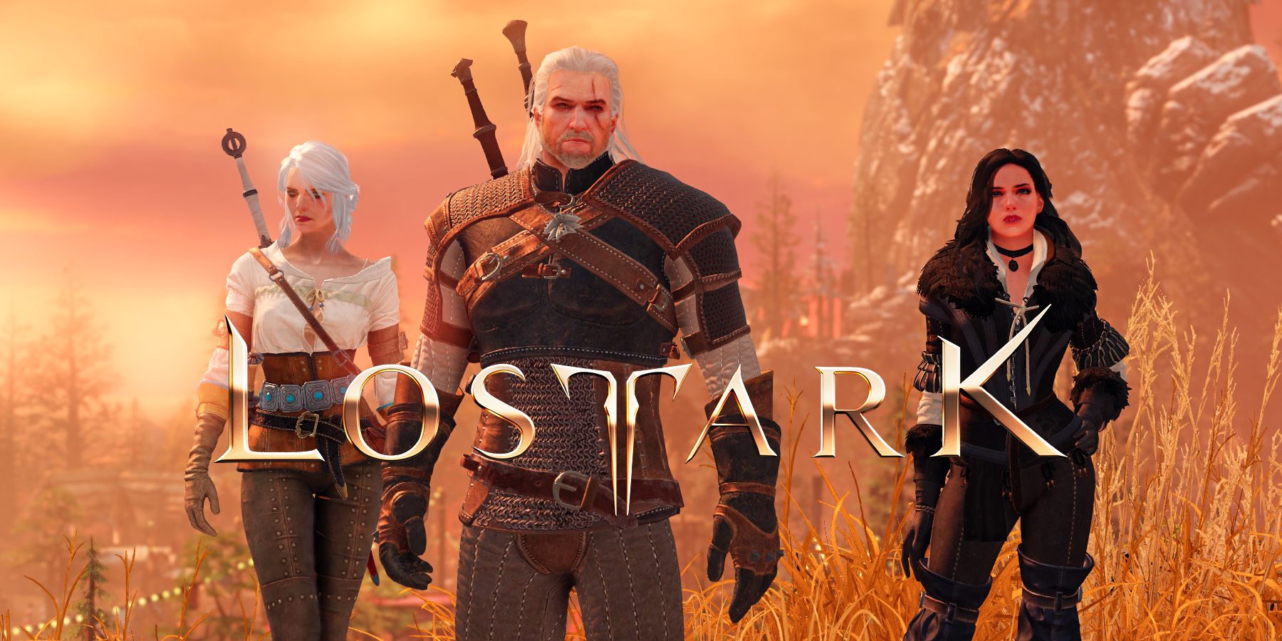 Lost Ark Witcher crossover Ciri Geralt and Yennefer
