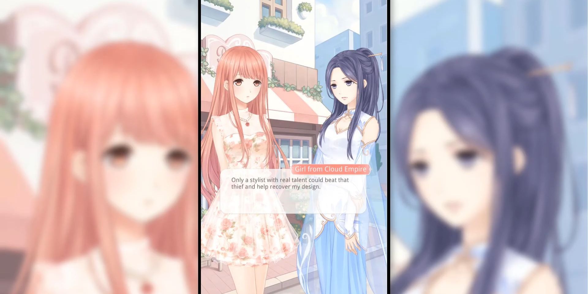 a conversation from Love Nikki Dress UP Queen 