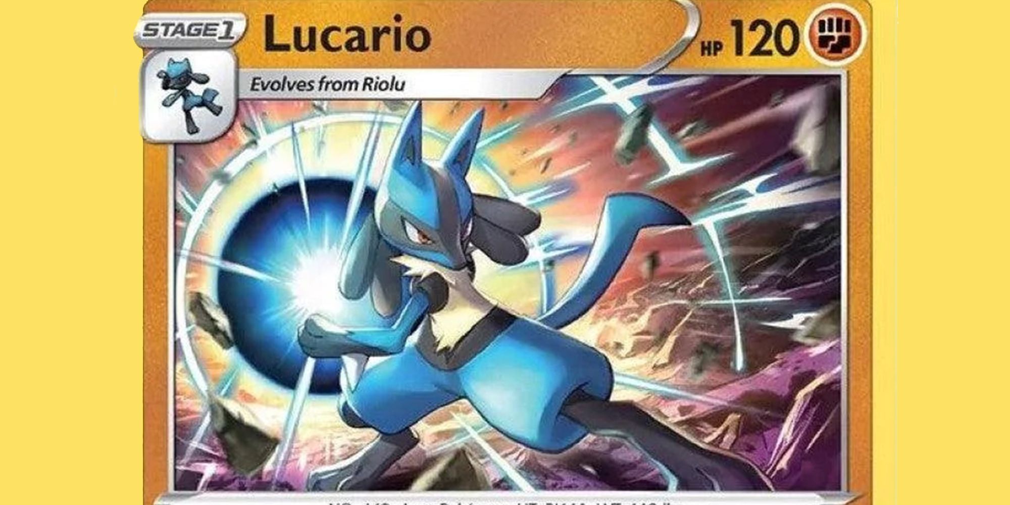 Lucario Pokemon Card