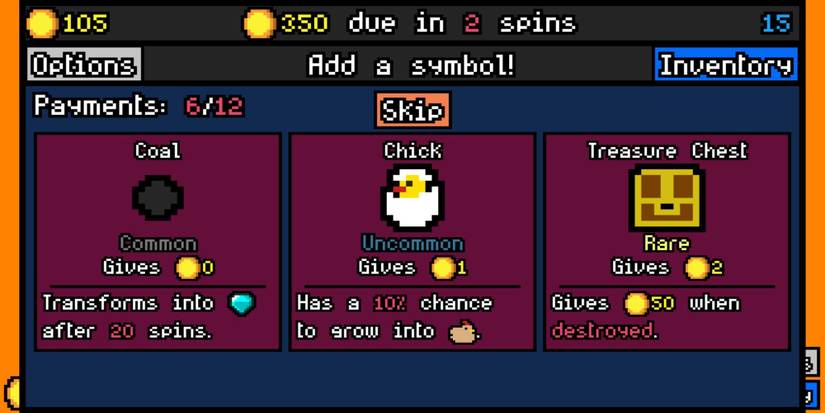 Luck be a Landlord - Adding Symbols