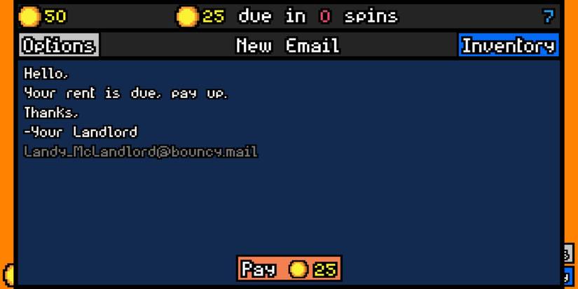 Luck be a Landlord - Rent