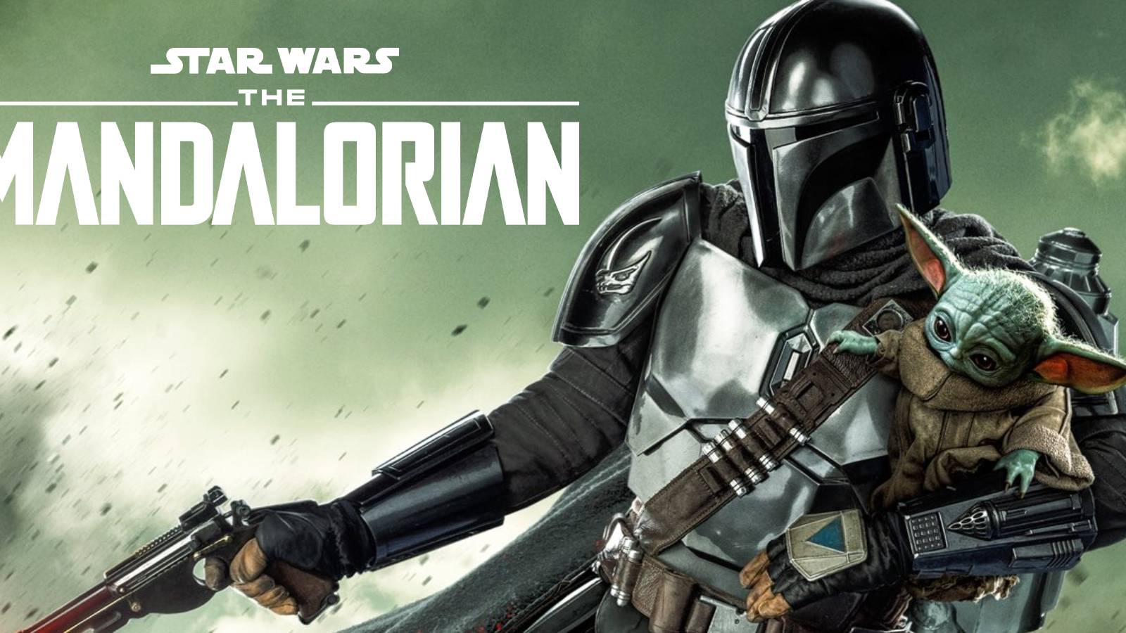 The Mandalorian season 3 poster with series logo