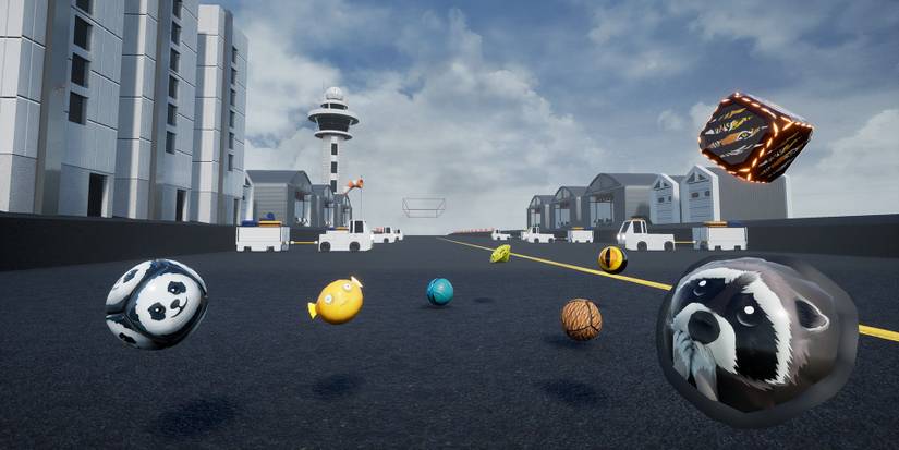 A screenshot form Marbles on Stream