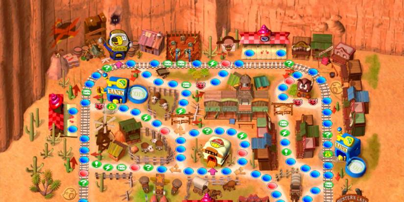 One of the boards in Mario Party 2