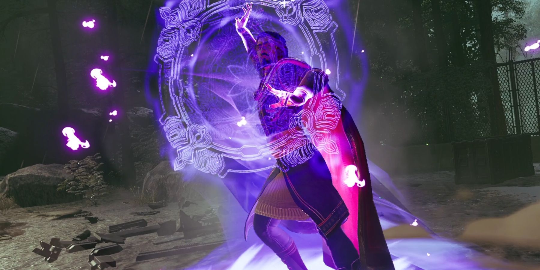 Marvel's Midnight Suns Doctor Strange Knockback Move