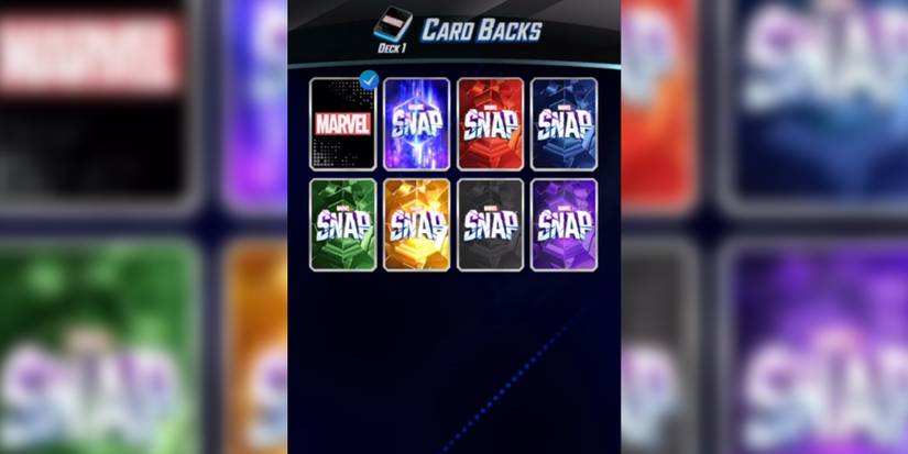 Marvel Snap Card Backs