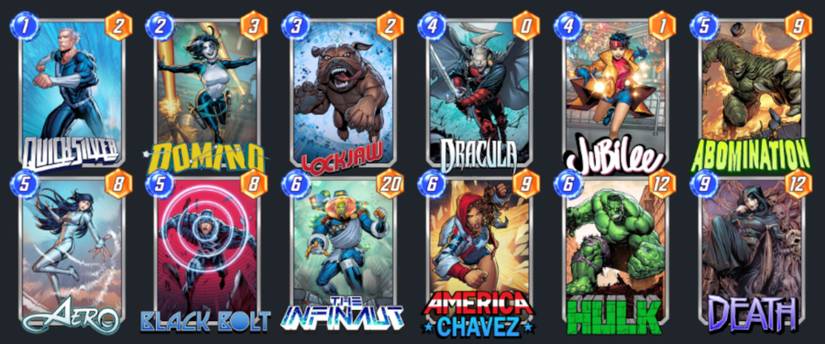 marvel snap dracula decks