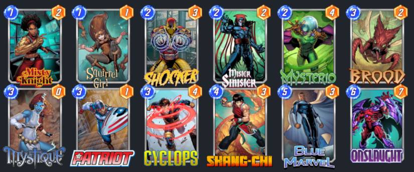 marvel snap brood decks