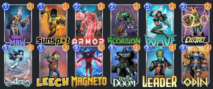 marvel snap wave decks