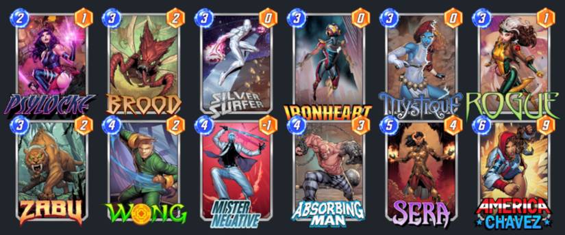 marvel snap wong decks