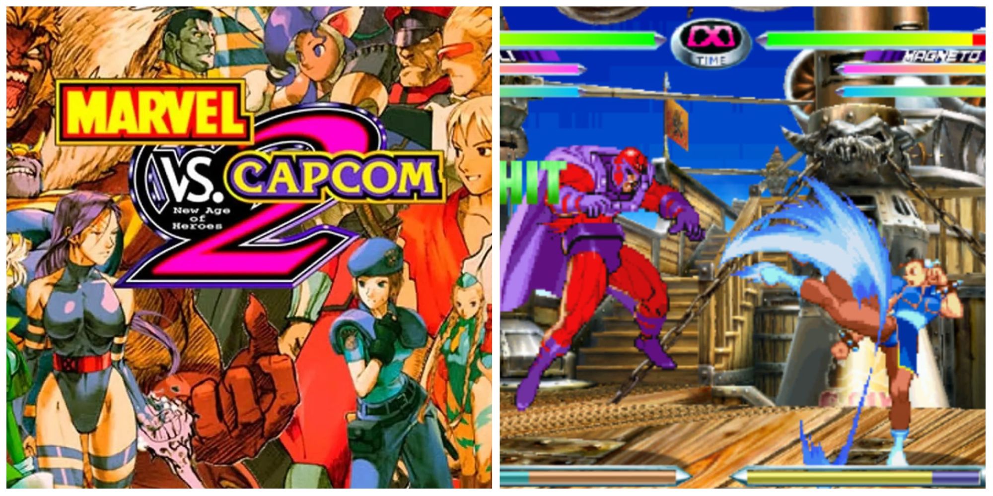 marvel vs capcom 2 magneto chun li