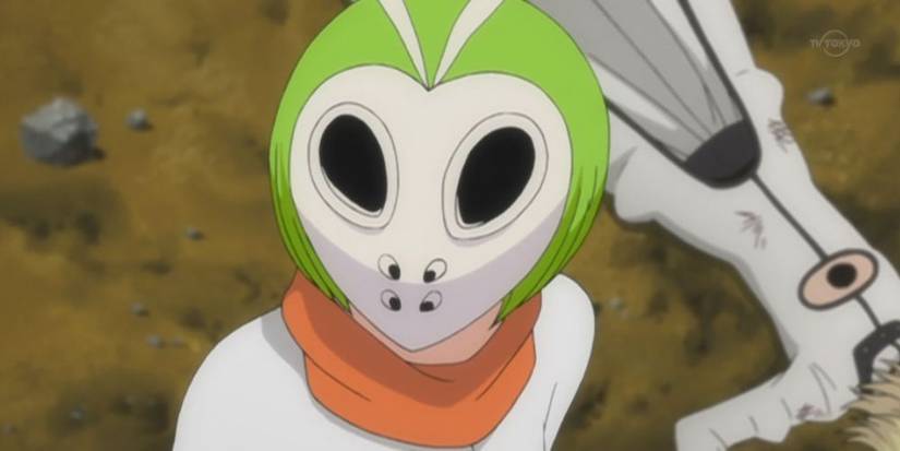 Mashiro Kuna with hollow mask Bleach