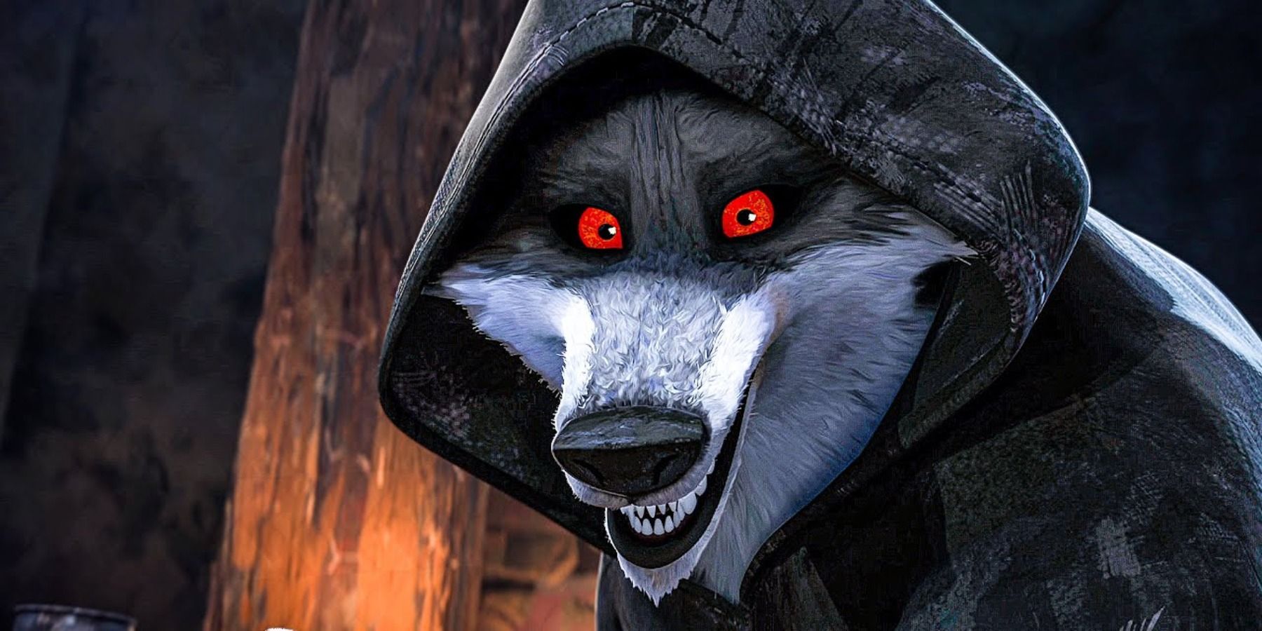 Wolf as Death in Puss in Boots: The Last Wish