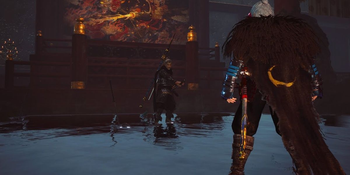 Nioh 2 fist weapon fight against William