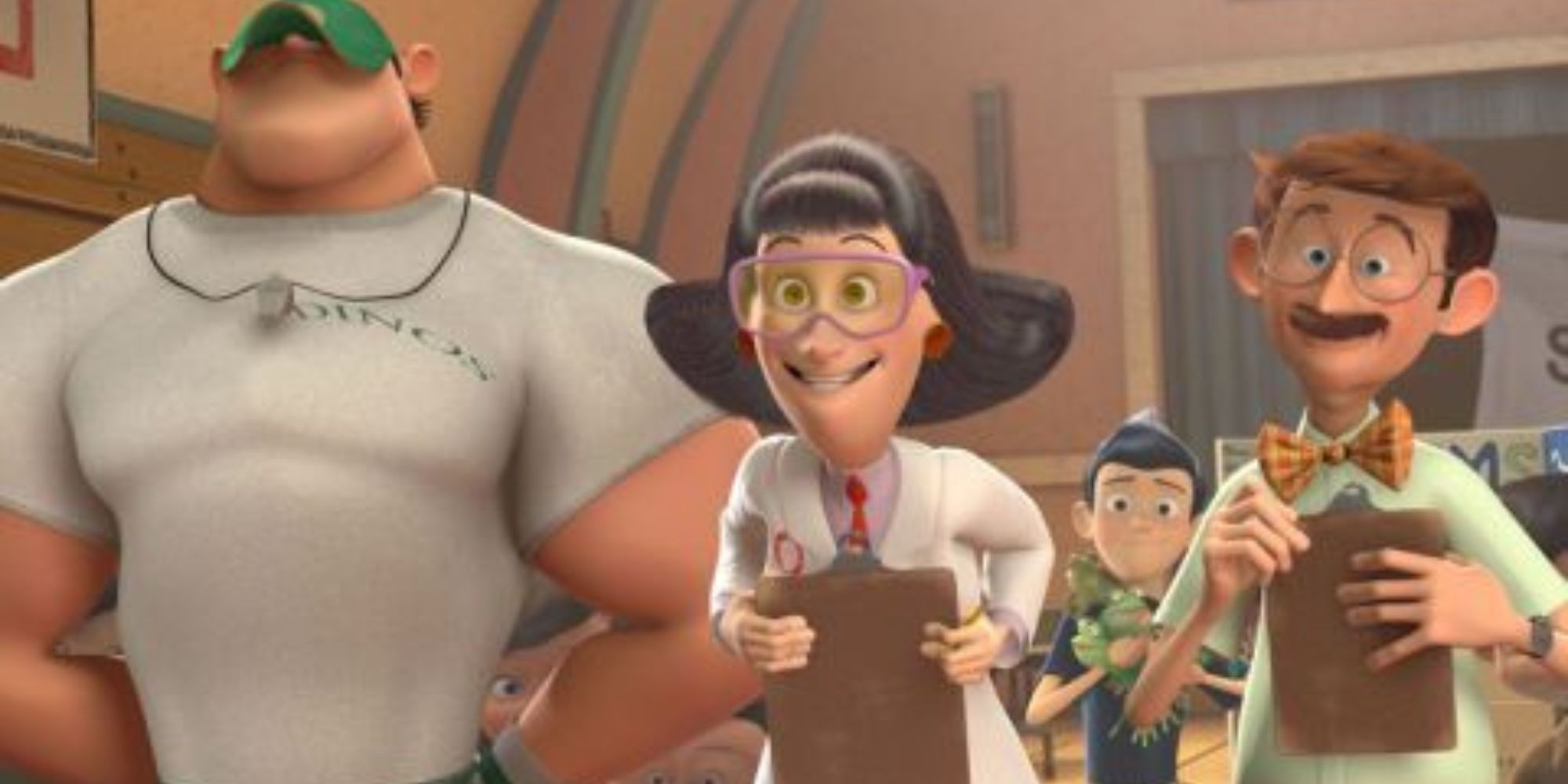 coach, Lucille and Willerstein in Meet the Robinsons