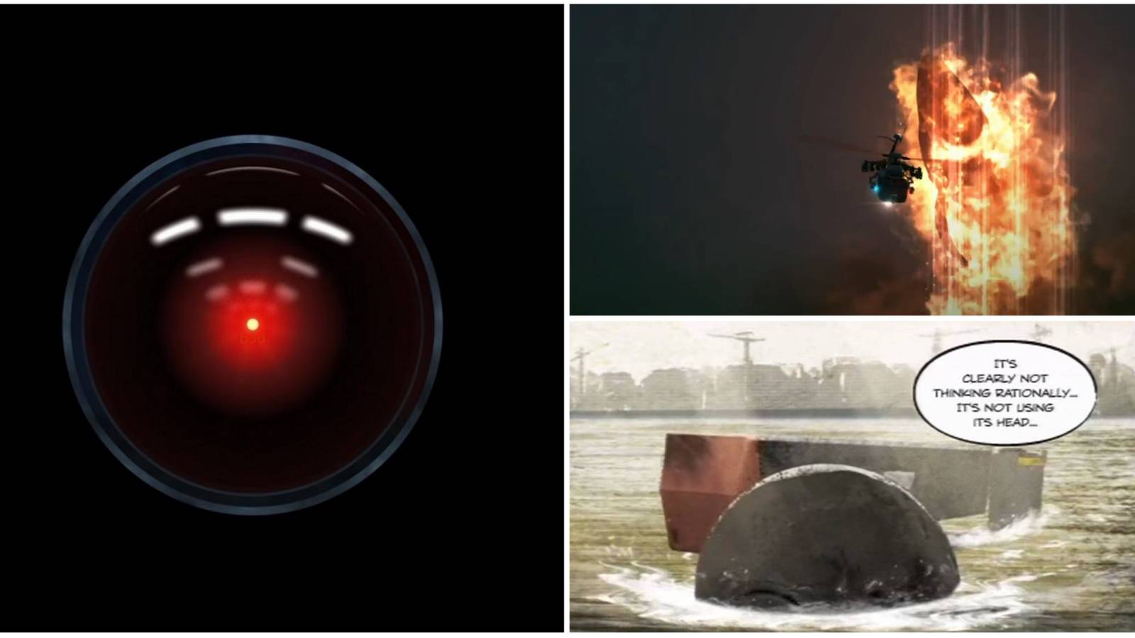 Metal Gear's Oddest References- HAL 9000 MGS5 Whale Peace Walker