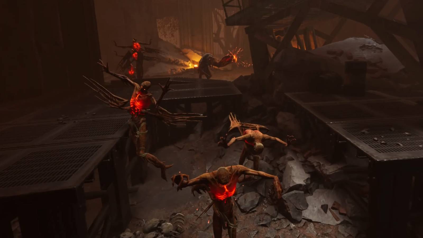 Screenshot from the Metal: Hellsinger VR Mod