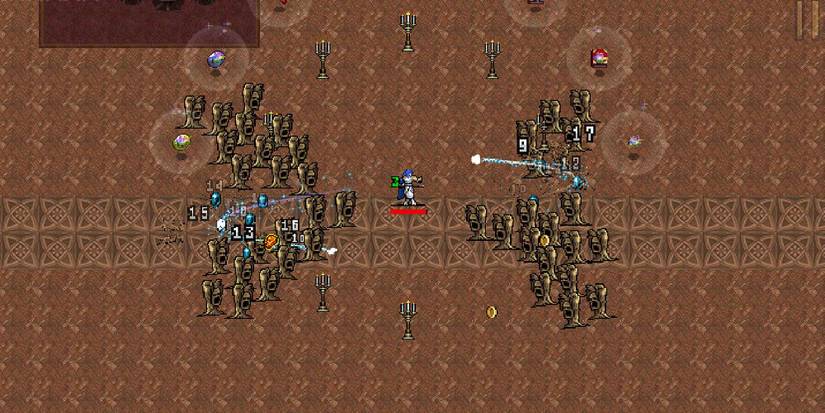 Miang Moonspell in the Inlaid Library in Vampire Survivors