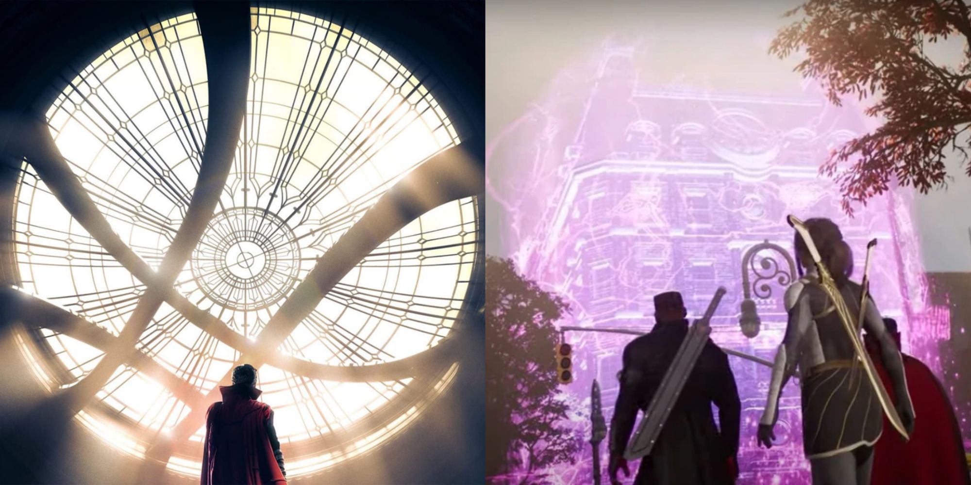 Midnight Suns' Sanctum Sanctorum is designed just like the MCU's version