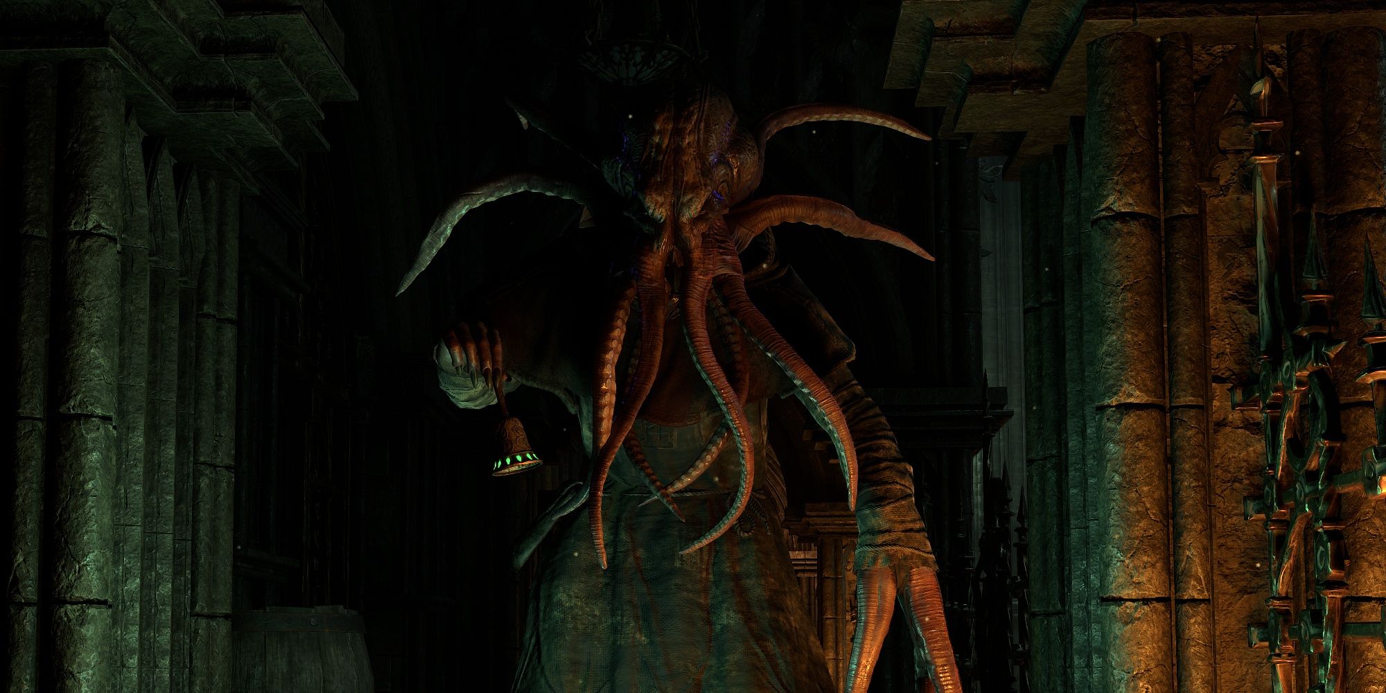 demons souls mind flayer in tower of latria 