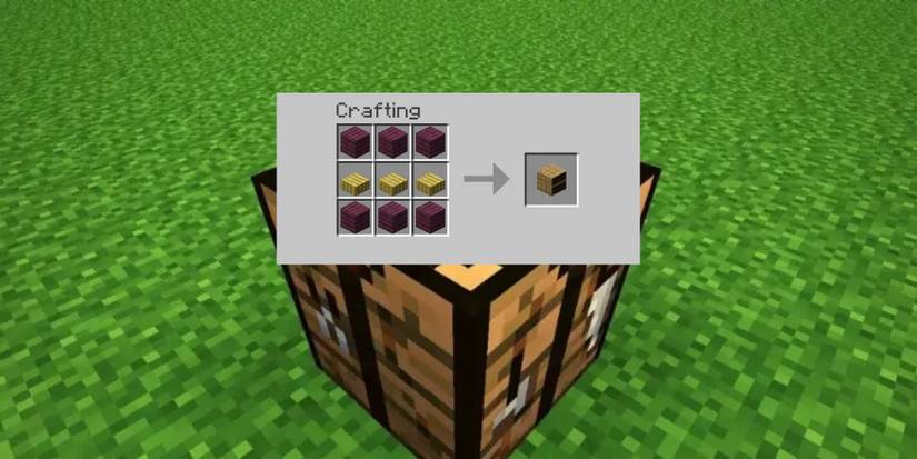 minecraft how to make chiseled bookshelf
