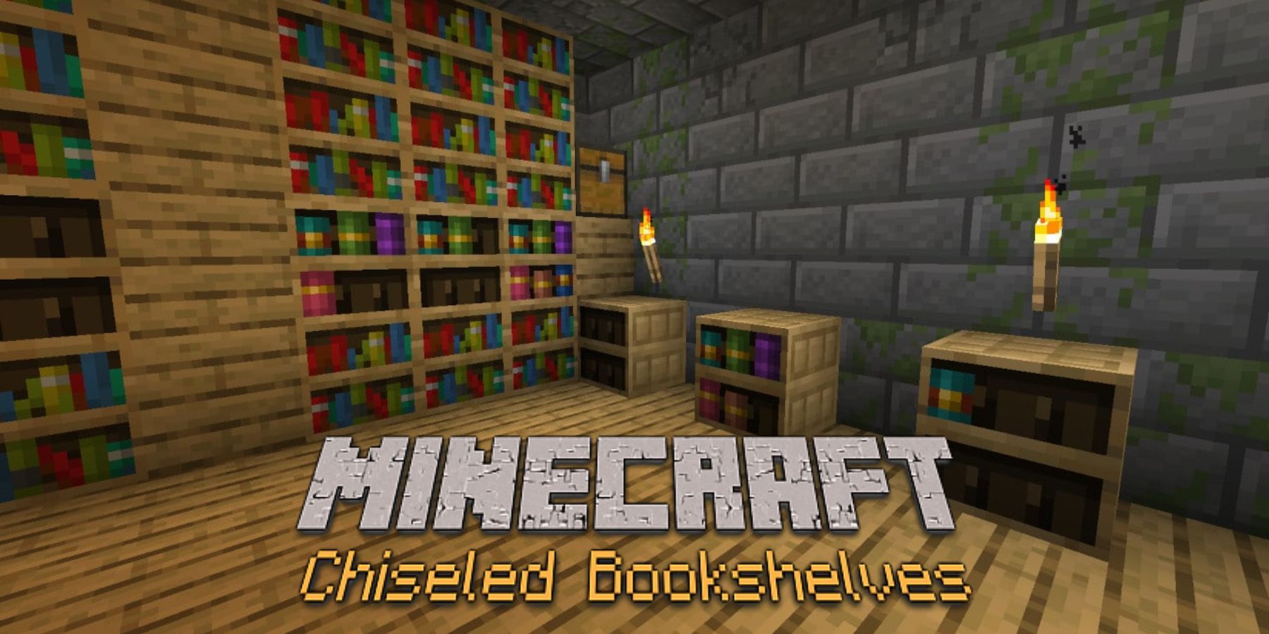 Chiseled bookshelf 1.20