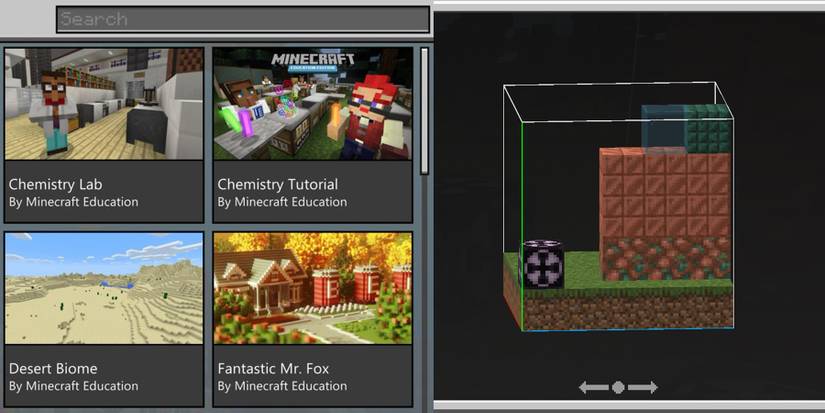 minecraft-education-3d-library