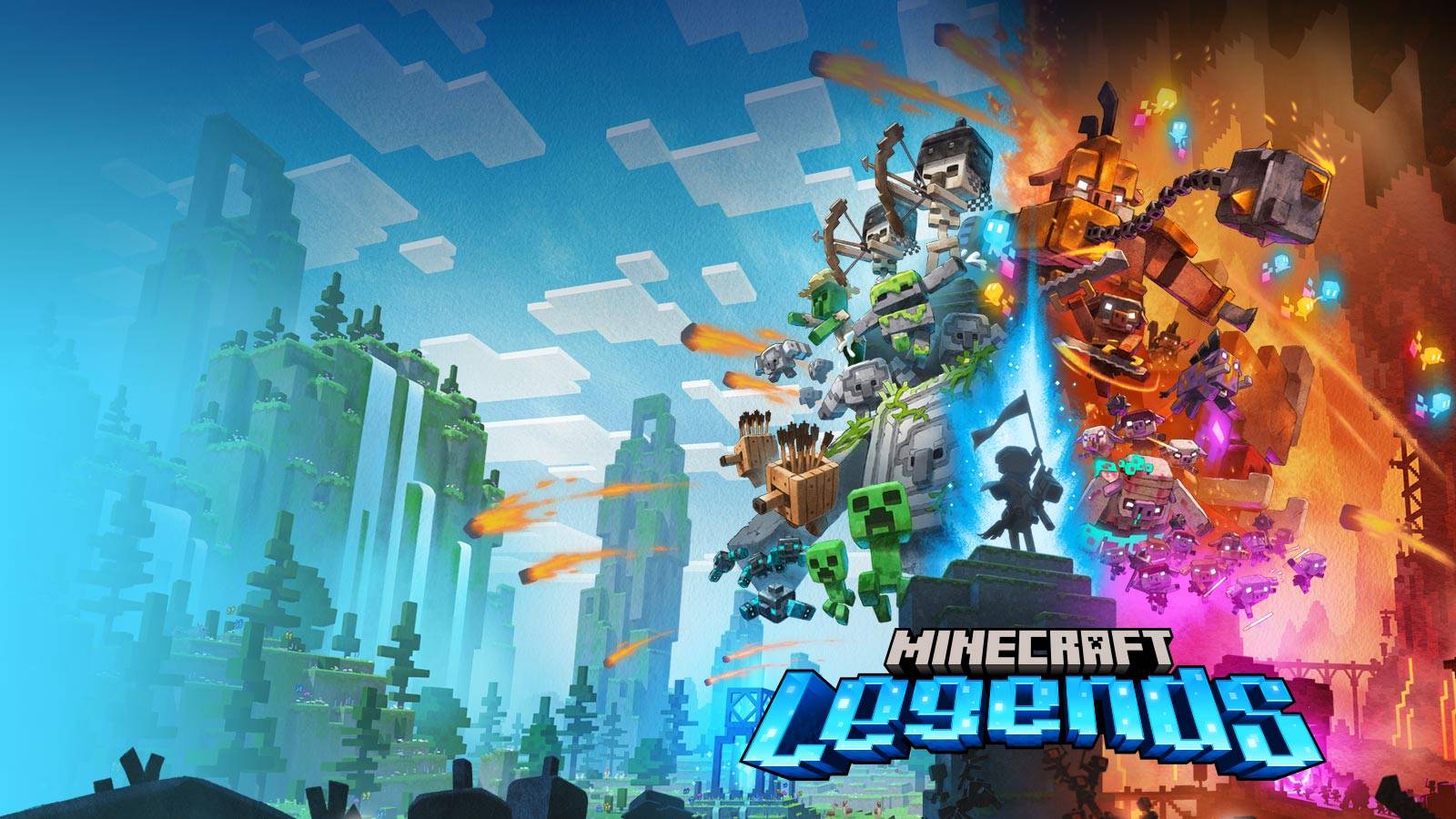 Minecraft -legends -cover -art