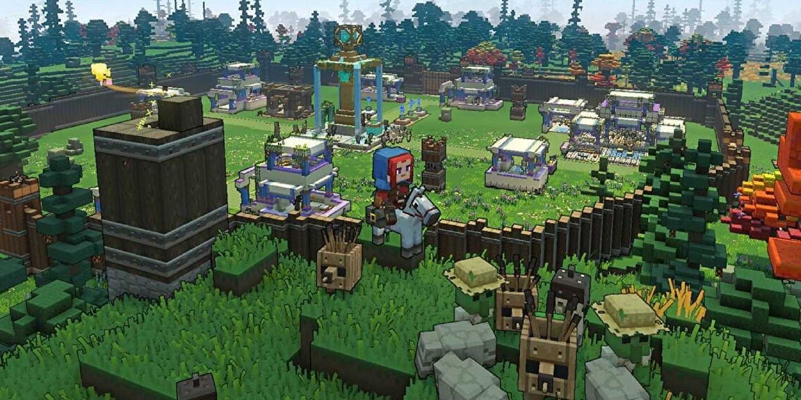 minecraft legends open world pvp mobs
