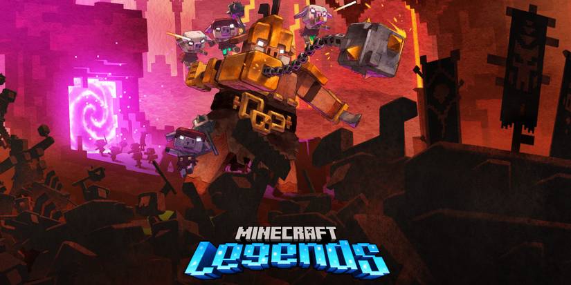 minecraft legends piglin army nether