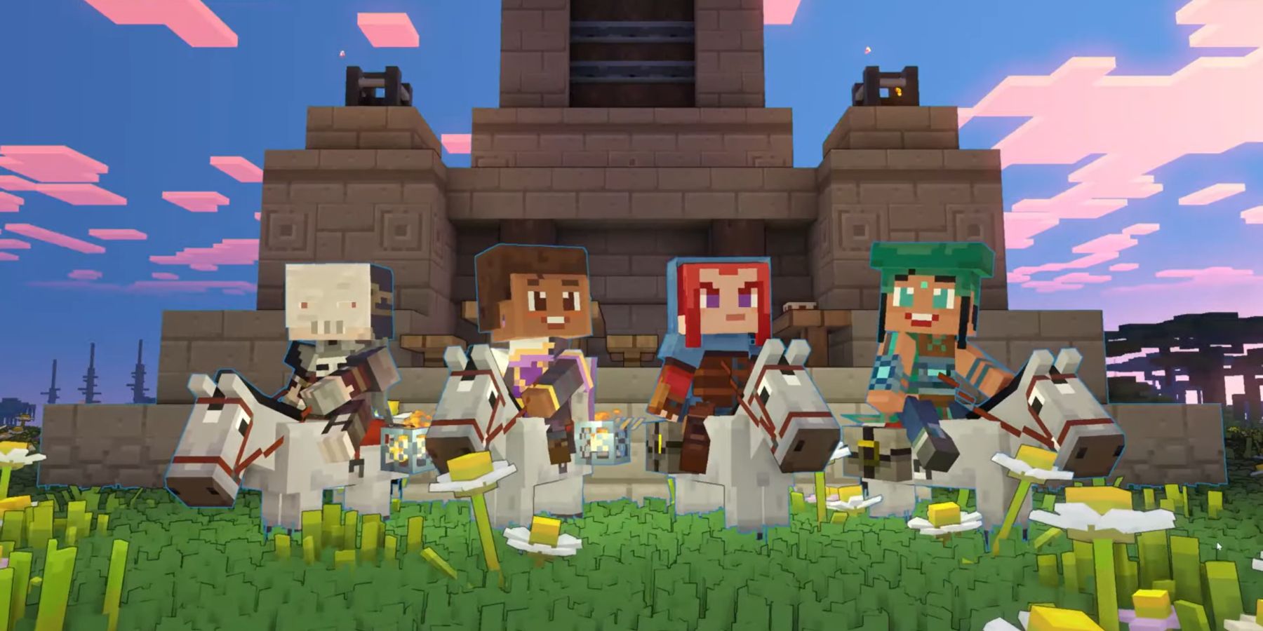 minecraft legends 4-player squad